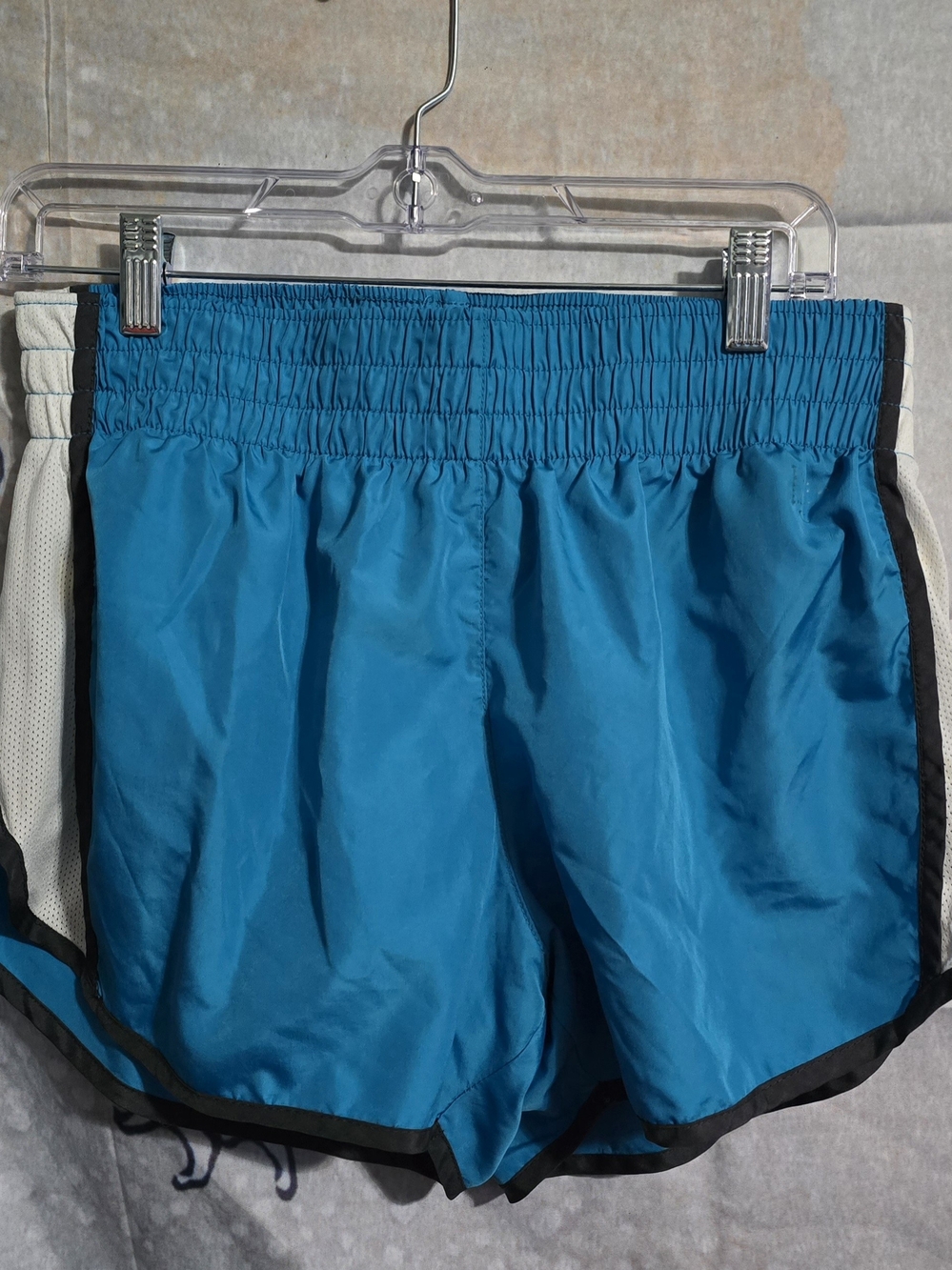 Everlast Teal Blue Women's Athletic Shorts with Black Trim